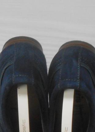Замшевые туфли на низком ходу4 фото