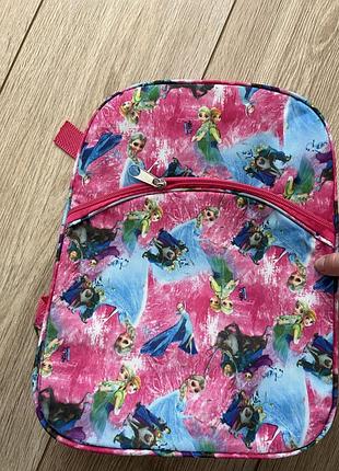 Рюкзак детский, ранец ледяное сердце