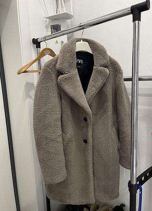 Шуба,пальто тэди zara