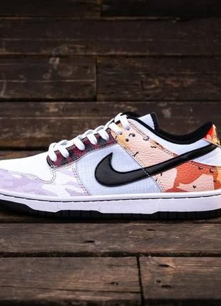 Кросівки nike sb dunk sail multi camo new 2