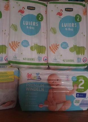 Підгузки jumbo luiers 2 5-8 кг, 42 шт