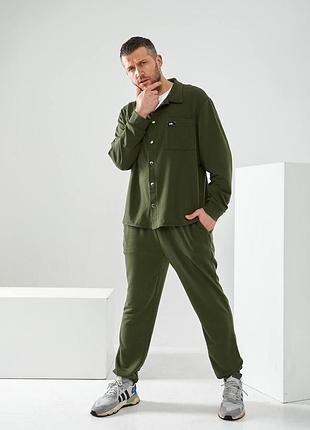 Костюм мужской серый хаки синий черный брюки штаны рубашка кофта кардиган свитер толстовка худи футболка водолазка джемпер весенний осенний