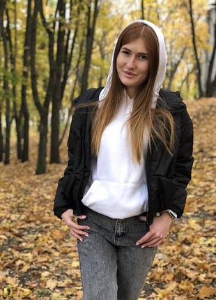 Худі на флісі (біле) 2