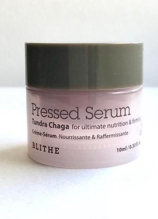 Спресована крем-сироватка для обличчя 10 мл blithe pressed serum tundra choga