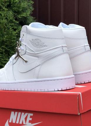 Кроссовки nike air jordan 1 retro white — купить в Украине | SHAFA