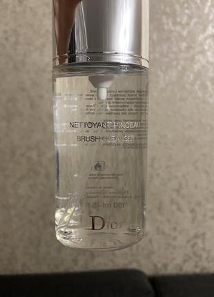 Dior brush cleanser очищуючий засіб для пензлів3 фото