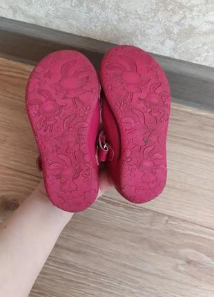 Кожаные туфельки clarks 26 р.5 фото