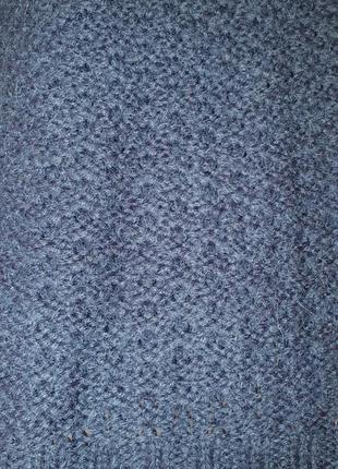 Реглан на короткий рукав накидка на пуговицах жилетка с хомутом свитер6 фото