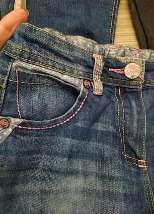 Фирменные,ранные, качественные джинсы с подворотом,рваные с 128 до 146 см2 фото