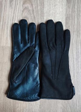 Стильные кожаные женские перчатки. франция
