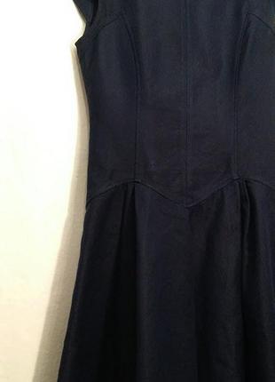 Max&co, сукня синє бавовна4 фото