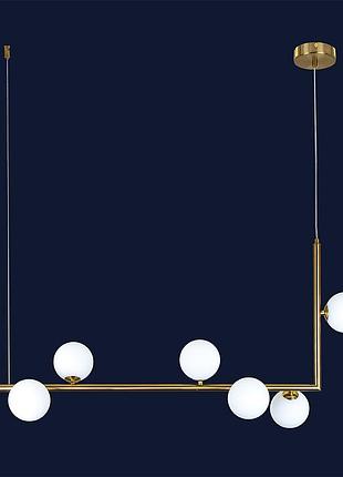 Люстра в стилі модерн 761v1026-6 brz+wh