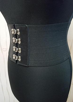 Пояс ремінь широкий корсет вінтаж3 фото