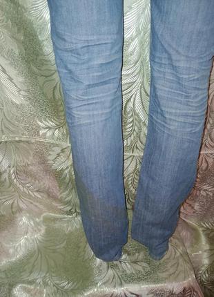 Новые женские джинсы 👖 светло/голубой фирменные прикольные10 фото