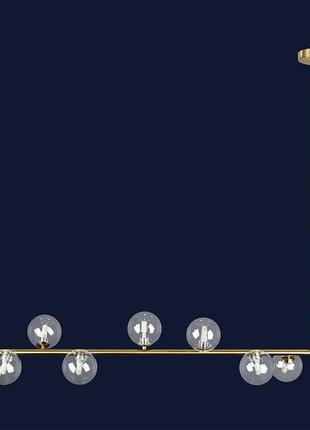 Люстра в стилі модерн 761v1026-8 brz+cl