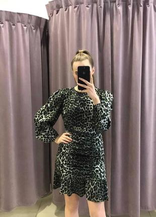 Леопардовое платье от vero moda
