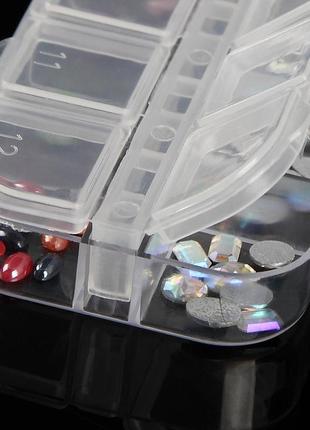 Комплект инструментов с органайзером и шпателем фиксации 65 елементов для алмазной...