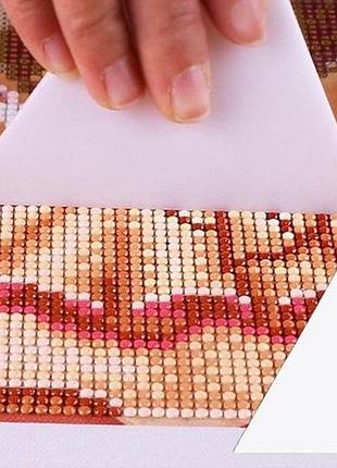 Комплект инструментов с органайзером и шпателем фиксации 65 елементов для алмазной...