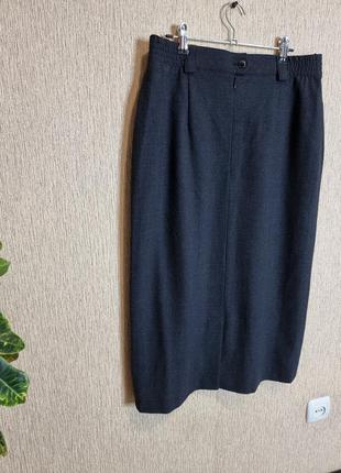 Шикарная юбка миди из шерсти steinbock, оригинал, австрия4 фото