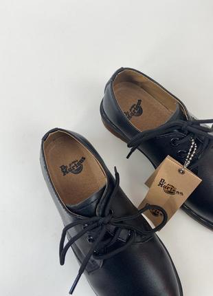 Круті класичні чорні туфлі від dr martens5 фото