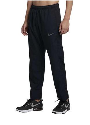 Мужские брюки nike dry-fit, легкие спортивные штаны.1 фото