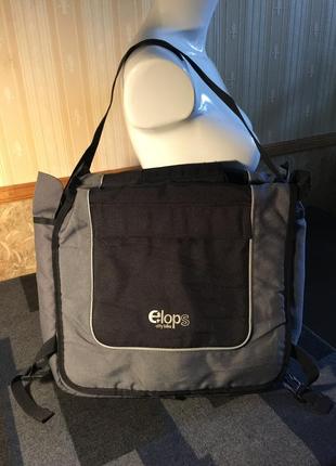 Вело сумка elips на раму або багажник байка 35*40/104