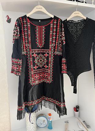 Нарядное платье с вышивкой asos