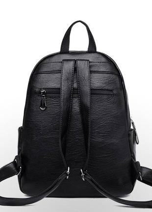 Рюкзак жіночий чорний (р-123)3 фото