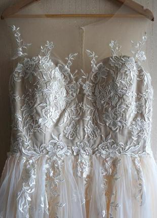 Свадебное платье + накидка4 фото