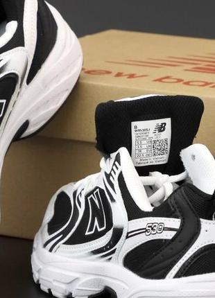 Кроссовки new balance 530 black white (кроссовки нью баланс 530 черно-белые женские и мужские (41-45)426 фото