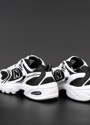 Кроссовки new balance 530 black white (кроссовки нью баланс 530 черно-белые женские и мужские (41-45)424 фото