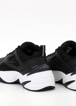 Кросівки nike m2k tekno black white (найк м2к текно чорно-білі) чоловічі та жіночі розміри415 фото