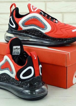 Чоловічі кросівки nike air speed turf pink and white gold red (кросовки найк аїр макс 720 червоного кольору)