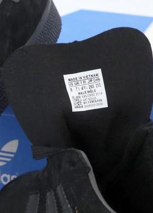 Мужские кроссовки adidas gazelle og в черном цвете (кроссовки адидас газели черные замшевые))41-456 фото