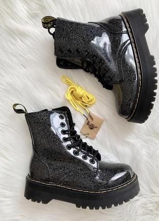 Ботинки женские зимние dr.martens jadon galaxy36-394 фото