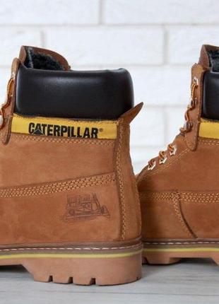 Зимові черевики з хутром caterpillar winter boots classic yellow (41-44)9 фото