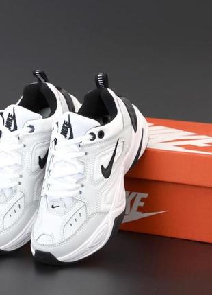 Кроссовки nike m2k tekno black white (кроссовки найк м2к текно белые мужские и женские размеры 36-45)6 фото