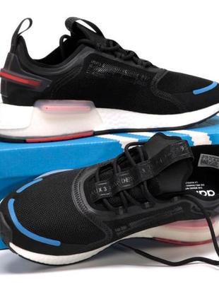 Чоловічі бігові кросівки adidas nmd v3 у чорному кольорі(41-45)5 фото