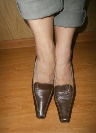 Натуральная кожа/туфли