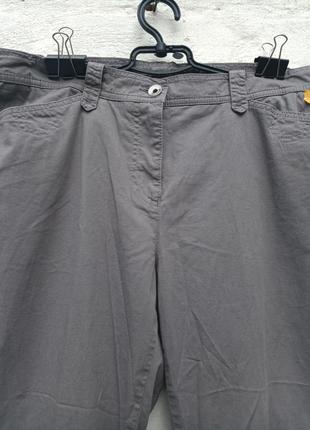 Легкие укороченные брюки, бриджи, брюки 7/8 pretty woman 54-567 фото