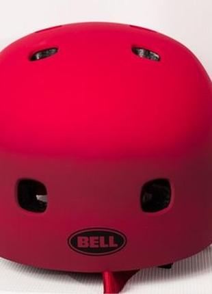 Bell segment велосипедный шлем каска красный матовый размер m2 фото