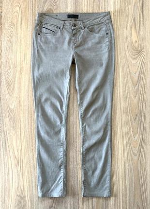 Женские стрейчевые зауженые джинсы diesel black gold