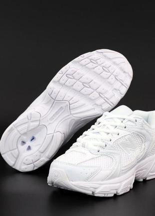 Спортивные женские кроссовки new balance 530 white (кроссовки нью баланс 530 белого цвета)(37,40.)363 фото