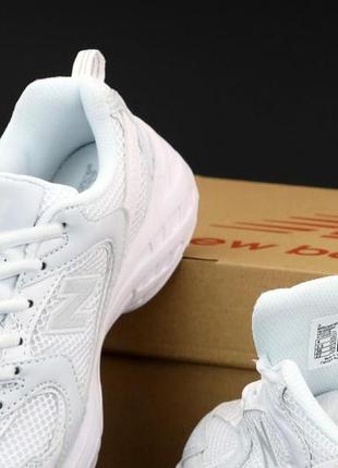 Спортивные женские кроссовки new balance 530 white (кроссовки нью баланс 530 белого цвета)(37,40.)365 фото