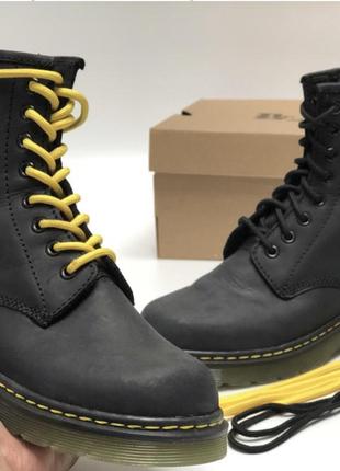 Кожані демісезонні чоботи dr martens(чоловічі та жіночі чоботи )(36-39)