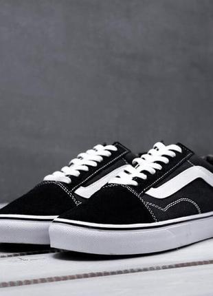 Кеды vans old school black white (кеды ванс олд скул черно-белые) мужские и женские размеры 36-45.3 фото