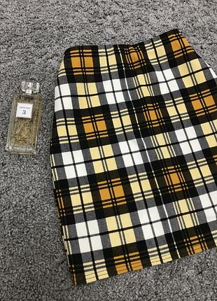 Юбка в клетку