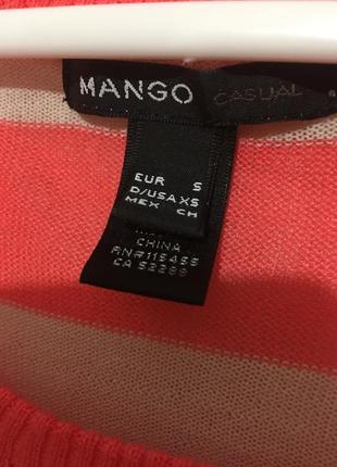 Трикотажная свободная кофта mango casual4 фото