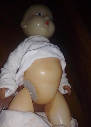 Большая кукла пупсик винтажная кукла