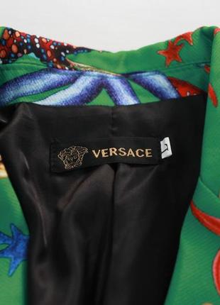 Яскравий блейзер піджак versace жакет6 фото